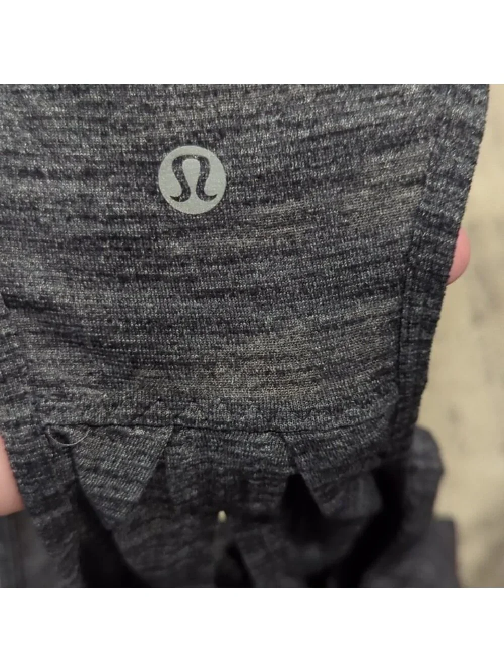 Lululemon Salute the Sun Tank Heathered Black